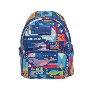 Disney Parks Loungefly 2025 EPCOT Mini Backpack - NWT